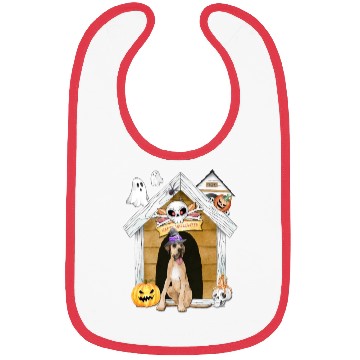 Discover Halloween Great Dane Dog Witch Bibs