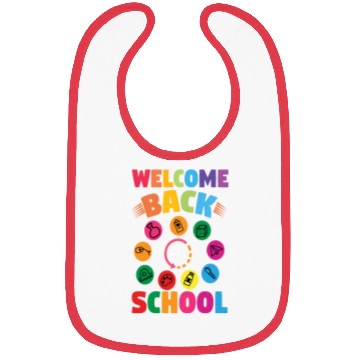 Discover welcome back school Bibs