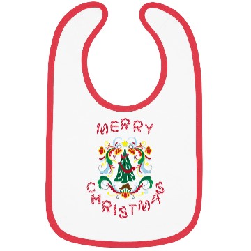 Discover Merry Christmas Decorative Tree with Candy Cane Bibs