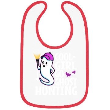 Discover Cool girls go ghost hunting Bibs