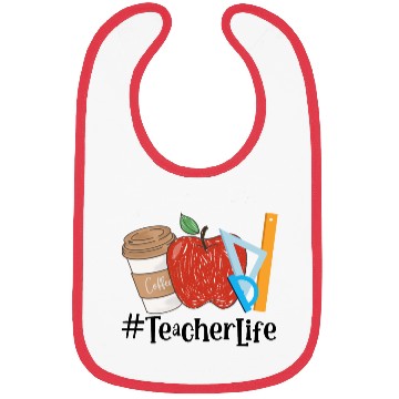 Discover Teacher Life Bibs, Teacher