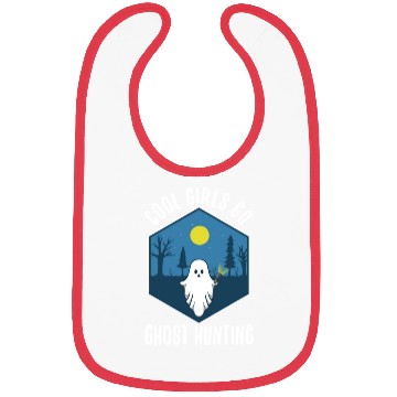 Discover Cool girls go ghost hunting Bibs