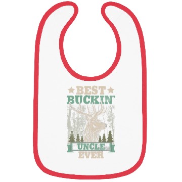 Discover Best Buckin' Uncle Ever Funny Hunting Lover Bibs