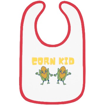 Discover Corn Kid - Corntastic Design Corn Boy Bibs