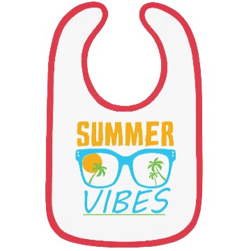Discover Summer Vibes summer vacation Bibs design Gift
