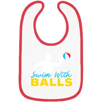 Discover Swim With Balls Inflatable Sphere Water Ball Bibs