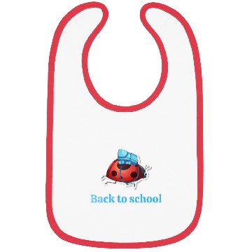 Discover Ladybug back to school Bibs