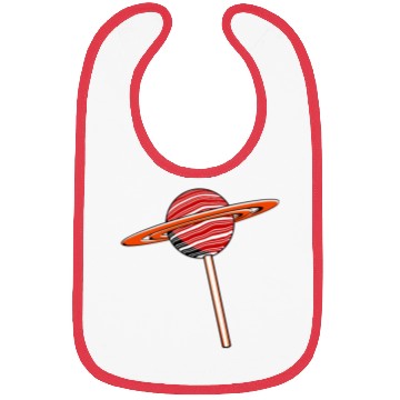 Discover Saturn Planet Lollipop Bibs