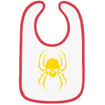 Discover Spider Skull Bibs