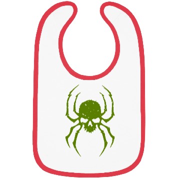 Discover Spider Skull Bibs