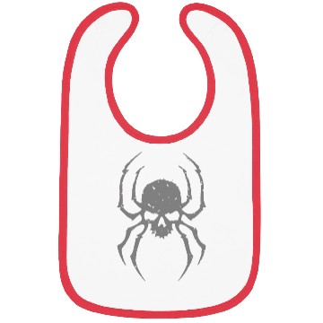 Discover Spider Skull Bibs