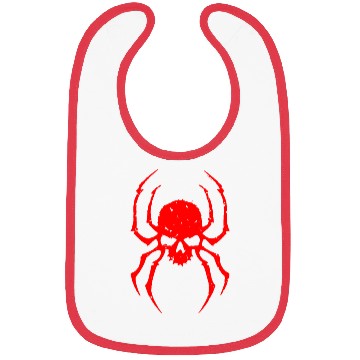 Discover Spider Skull Bibs