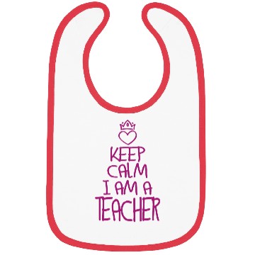 Discover Keep Calm Teacher Cool Teacher Gift Bibs