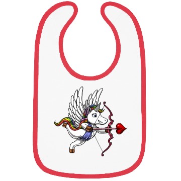 Discover Unicorn Cupid Bibs