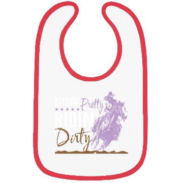 Discover Forever Horseback Riding Equestrian Lifestyle Gift Bibs