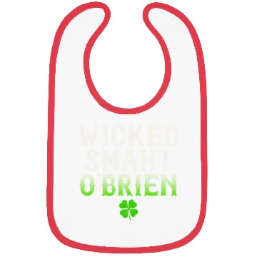 Discover Wicked Smaht O'Brien Clan Boston Irish Slang Bibs