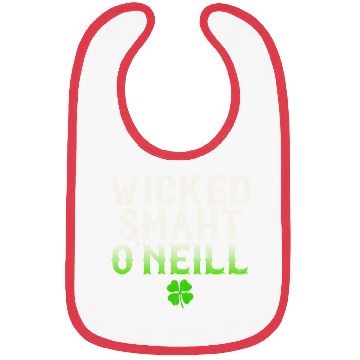 Discover Wicked Smaht O'Neill Clan Boston Irish Slang Bibs