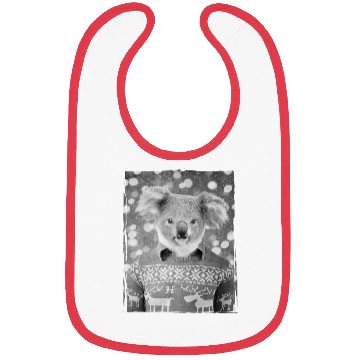 Discover Christmas koala Bibs