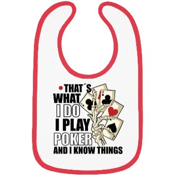 Discover Poker Casino Poker Player Gambling Roulette Gift Bibs