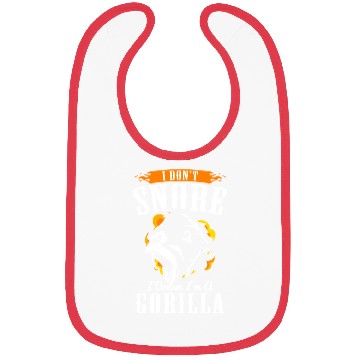 Discover Gorilla Primate Bibs