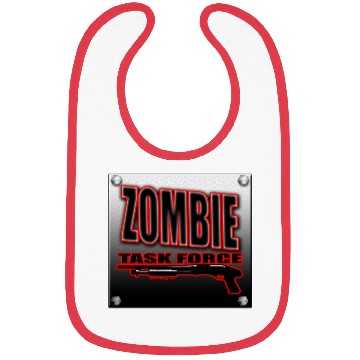 Discover Zombie Task Force Worn Metal Sign Undead shooter Bibs