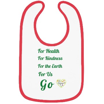 Discover Go Vegan, for health, kindness, earth and us. Bibs
