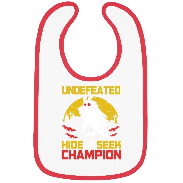 Discover Undefeated Hide And Seek Champion Funny Mothman Bibs