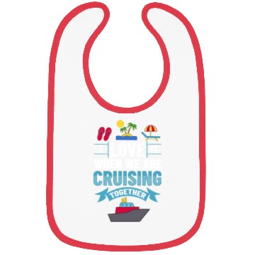 Discover Cruise Ship Vacation Trip Party Sailing Boating Bibs
