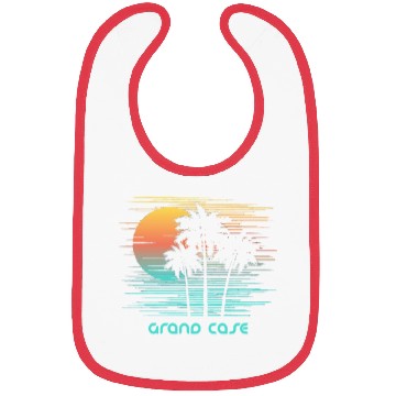 Discover Grand Case Saint Martin Stylish Souvenir Vacation Bibs