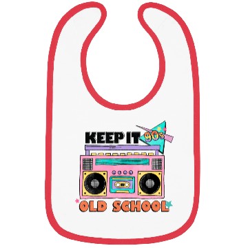 Discover Keep it 90s old school Bibs