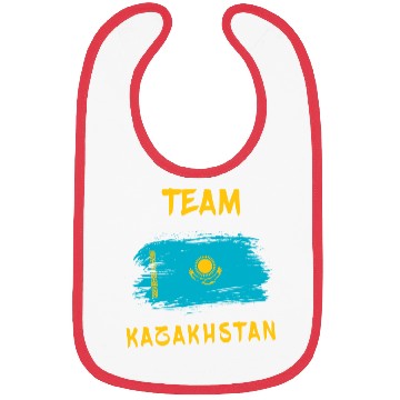Discover Team Kazakhstan flags design Bibs