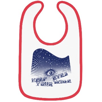 Discover Eyes Wide Winter Storm 2 Deep Blue Bibs