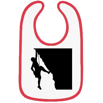 Discover Rock climbing mountaineering silhouette Bibs