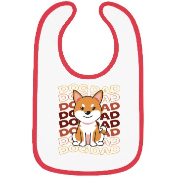 Discover Dog Dad Bibs