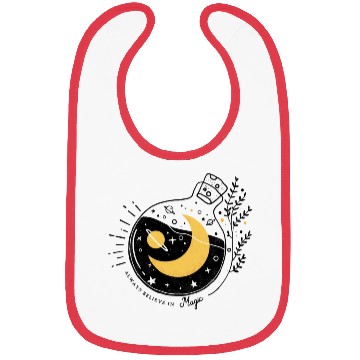 Discover Always believe in magic Bibs