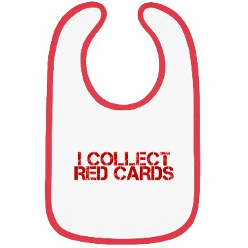 Discover I Collect Red Cards 3 Bibs