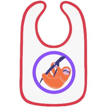 Discover durable sloth Zoo design ready premium design Bibs