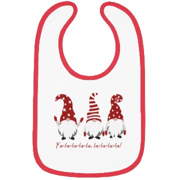 Discover Three Christmas Dwarfs - Fa la la la la la la la Bibs