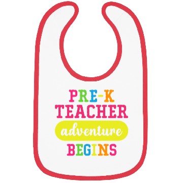 Discover Pre K Teacher Adventure Begins Bibs