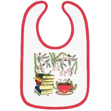 Discover Winter Books and Tea Bibs