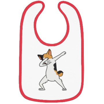 Discover Dabbing Japanese Bobtail Cat Dab Dance Bibs