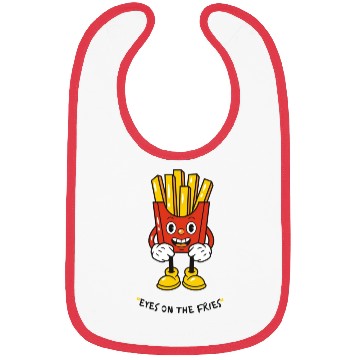 Discover Eyes on the fries unisex Bibs