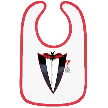 Discover Realistic Dracula Tuxedo Instant Costume Bibs