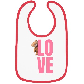 Discover Love with cute bear Bibs