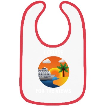 Discover Cruise for the Views Vaction Ship Mardi Gras Bibs