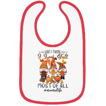 Discover Gnomes I Love Fall Thanksgiving Bibs