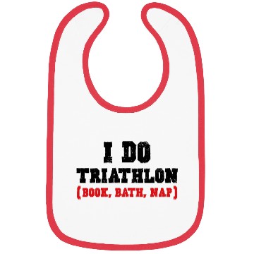 Discover I DO TRIATHLON (BOOK, BATH, NAP) Bibs