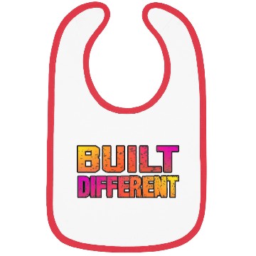 Discover Built Different On Another Level Funny Gaming Bibs