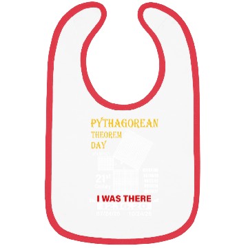 Discover Pythagorean Theorem Day I Was There Math Teacher Bibs