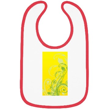 Discover Abstract Leaves Bibs